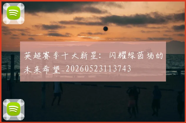 英超赛季十大新星：闪耀绿茵场的未来希望_20260523113743